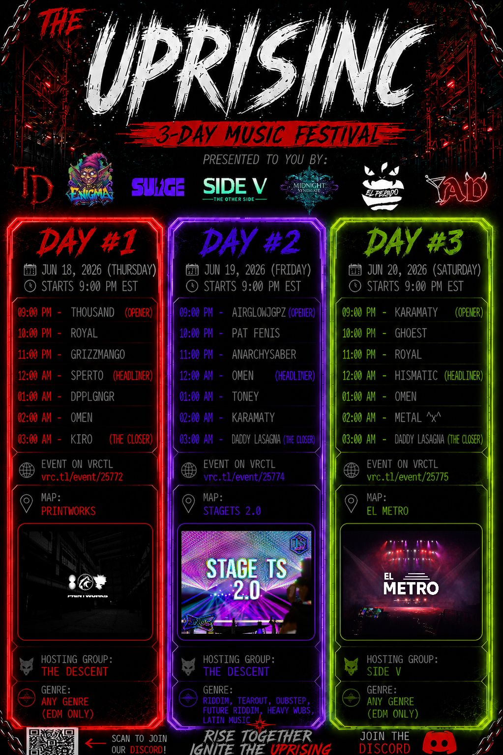 The Uprising Music Festival Day 1