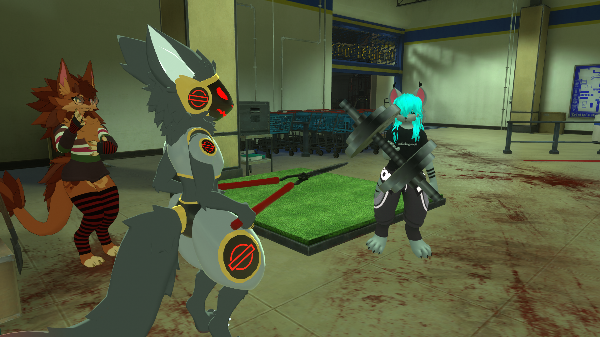 Gardeners standoff